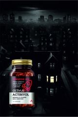 ACTIVUS ACTIBIYOL - Koenzim Cinsel Istek Ve Sperm Takviye Gıda Q10 L-arjinin Ginseng Demir Dikeni Epimedium | 90 Tablet