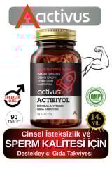 ACTIBIYOL Koenzim Cinsel Istek Ve Sperm Takviye Gıda Q10 L-arjinin Ginseng Demir Dikeni Epimedium