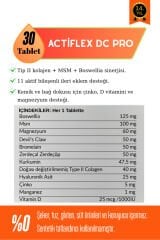ACTIVUS DC PRO - Eklem Sağılığına Destek İçin Yüksek Emilimli MSM + Kolajen formülü | 30 Tablet