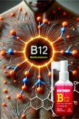 Northway Metilkobalamin B12 Vitamin 20ml 1500 Mcg Dil Altı Sprey Orman Meyve Aromalı Methylcobalamin