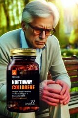 ACTIVUS NORTHWAY Kolajen Tip 2 - Eklem desteği Tam Destek Metilsülfonilmetan MSM Type II | 30 Kapsül
