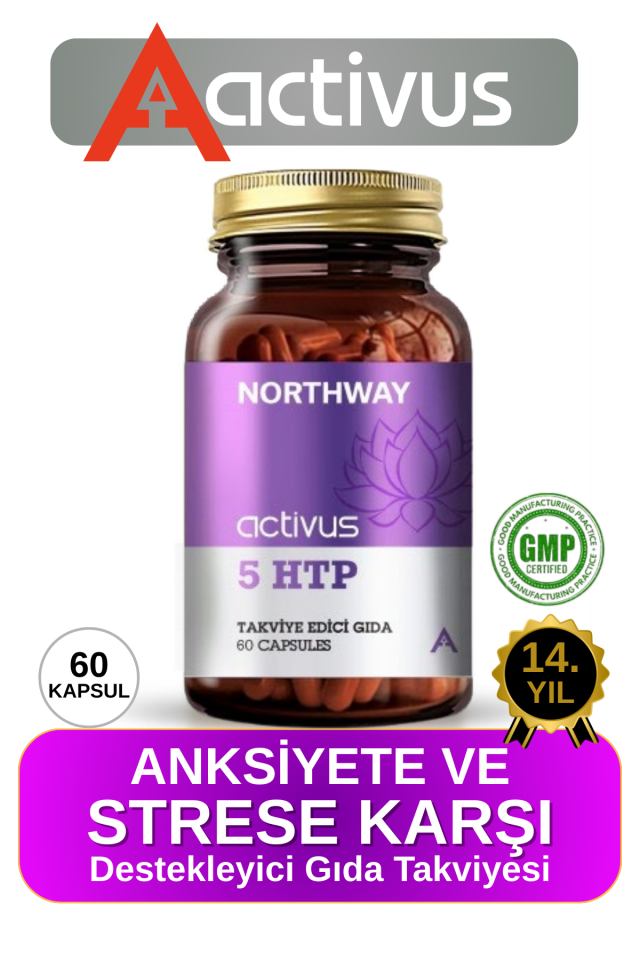 ACTIVUS 5-HTP | 60 Kapsül